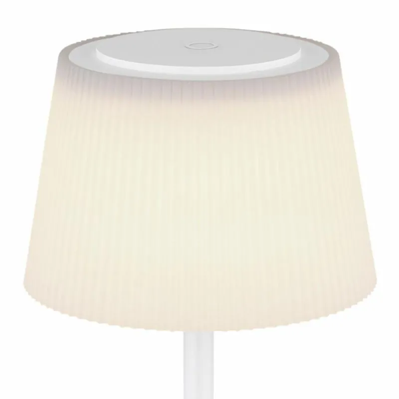 Luminaires Globo Lighting Lampe à poser Globo GREGOIR LED Blanc, 1 lumière