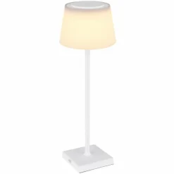 Luminaires Globo Lighting Lampe à poser Globo GREGOIR LED Blanc, 1 lumière