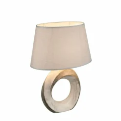 Luminaires Rustiques-Luminaires Globo Lighting Lampe à poser Globo Gris, 1 lumière