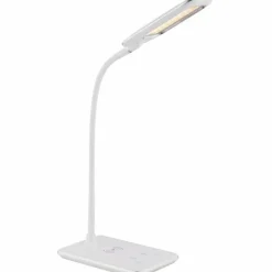 Luminaires Globo Lighting Lampe à poser Globo HEKLA LED Blanc, 1 lumière* Lampes À Poser