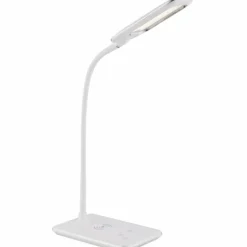 Luminaires Globo Lighting Lampe à poser Globo HEKLA LED Blanc, 1 lumière* Lampes À Poser