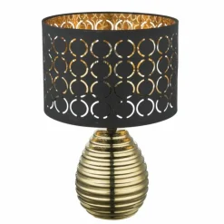 Lampe Turque-Luminaires Globo Lighting Lampe à poser Globo MIRAUEA Or, 1 lumière