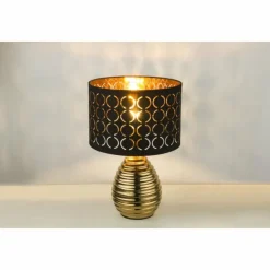 Lampe Turque-Luminaires Globo Lighting Lampe à poser Globo MIRAUEA Or, 1 lumière