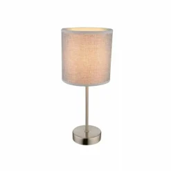 Luminaires Globo Lighting Lampe à poser Globo Nickel mat, 1 lumière* Lampes À Poser