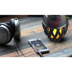 Luminaires Orientaux-Luminaires Globo Lighting Lampe à poser Globo Stream LED Anthracite, 1 lumière