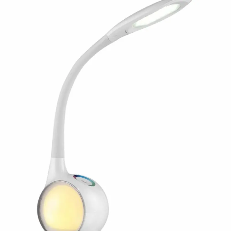 Luminaires Globo Lighting Lampe à poser Globo TARRON LED Blanc, 1 lumière, Changeur de couleurs* Éclairage Led