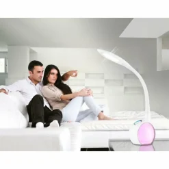 Luminaires Globo Lighting Lampe à poser Globo TARRON LED Blanc, 1 lumière, Changeur de couleurs* Éclairage Led