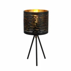 Lampe Turque-Luminaires Globo Lighting Lampe à poser Globo TUNNO Noir, 1 lumière