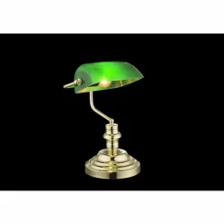 Luminaires Rustiques-Luminaires Globo Lighting Lampe à poser Globo Vert, 1 lumière