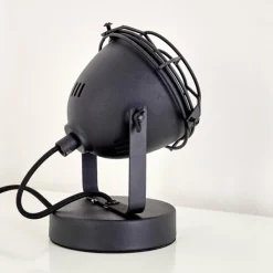 hofstein Lampe à poser Glostrup Noir, 1 lumière