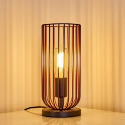 hofstein Lampe à poser Gresso Noir, 1 lumière