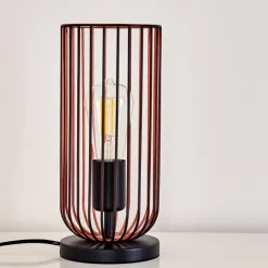 hofstein Lampe à poser Gresso Noir, 1 lumière