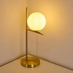 hofstein Lampe à poser Hogatza Laiton, 1 lumière