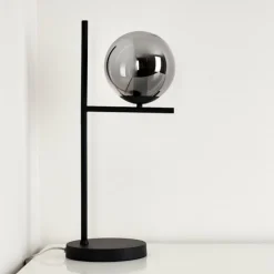 hofstein Lampe à poser Hogatza Noir, 1 lumière