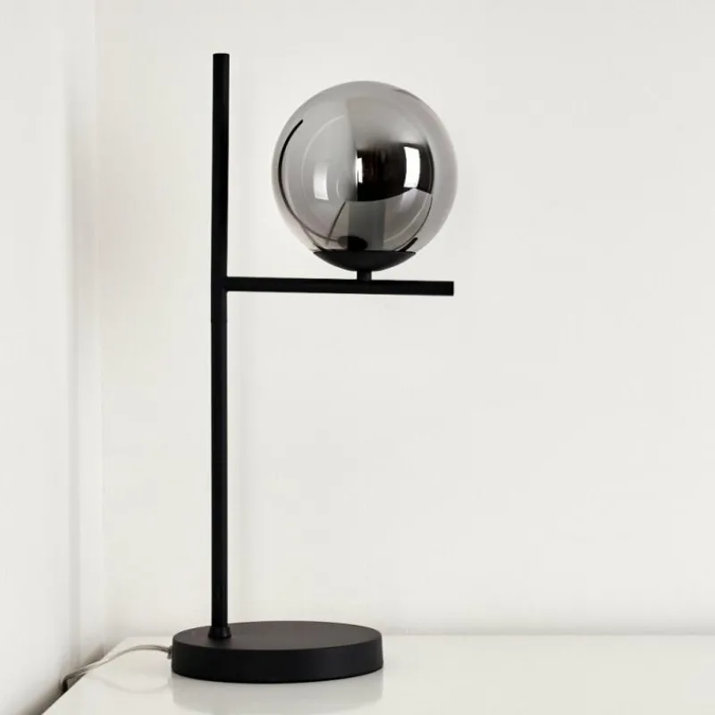 hofstein Lampe à poser Hogatza Noir, 1 lumière