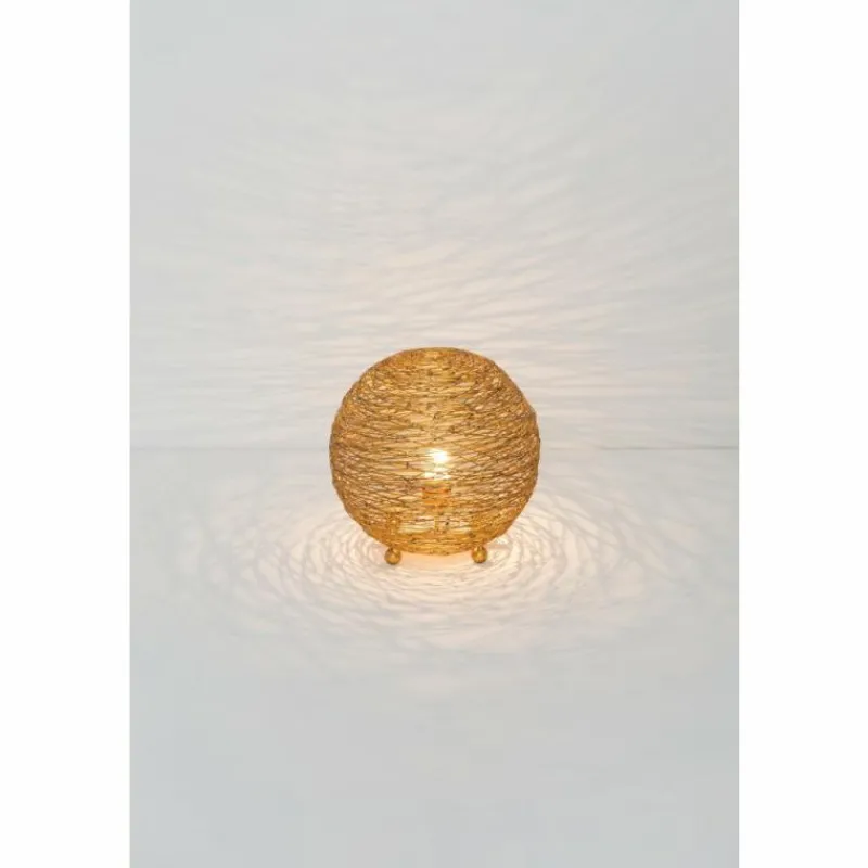 Lampes Dorées-Luminaires Holländer Lampe à poser Holländer CAMPANO PICCOLO Or, 1 lumière