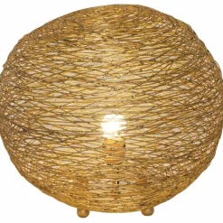 Lampes Dorées-Luminaires Holländer Lampe à poser Holländer CAMPANO MEDIUM Or, 1 lumière