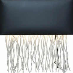 Lampes En Tissu-Luminaires Holländer Lampe à poser Holländer CAPRI Argenté, 2 lumières