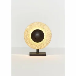 Lampes Dorées-Luminaires Holländer Lampe à poser Holländer ECLIPSE KLEIN Brun, Or, Noir, 4 lumières