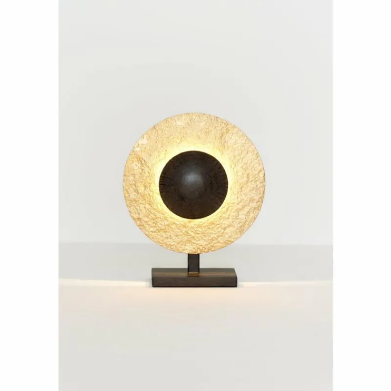 Lampes Dorées-Luminaires Holländer Lampe à poser Holländer ECLIPSE KLEIN Brun, Or, Noir, 4 lumières