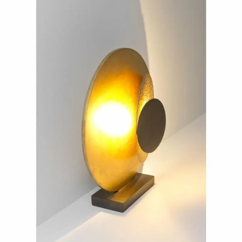 Lampes Dorées-Luminaires Holländer Lampe à poser Holländer LABOCCA LED Brun, Or, Noir, 2 lumières