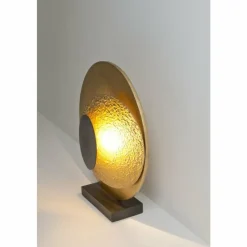 Lampes Dorées-Luminaires Holländer Lampe à poser Holländer LABOCCA LED Brun, Or, Noir, 2 lumières