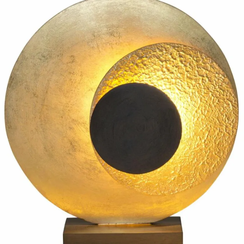 Lampes Dorées-Luminaires Holländer Lampe à poser Holländer LABOCCA LED Brun, Or, Noir, 2 lumières