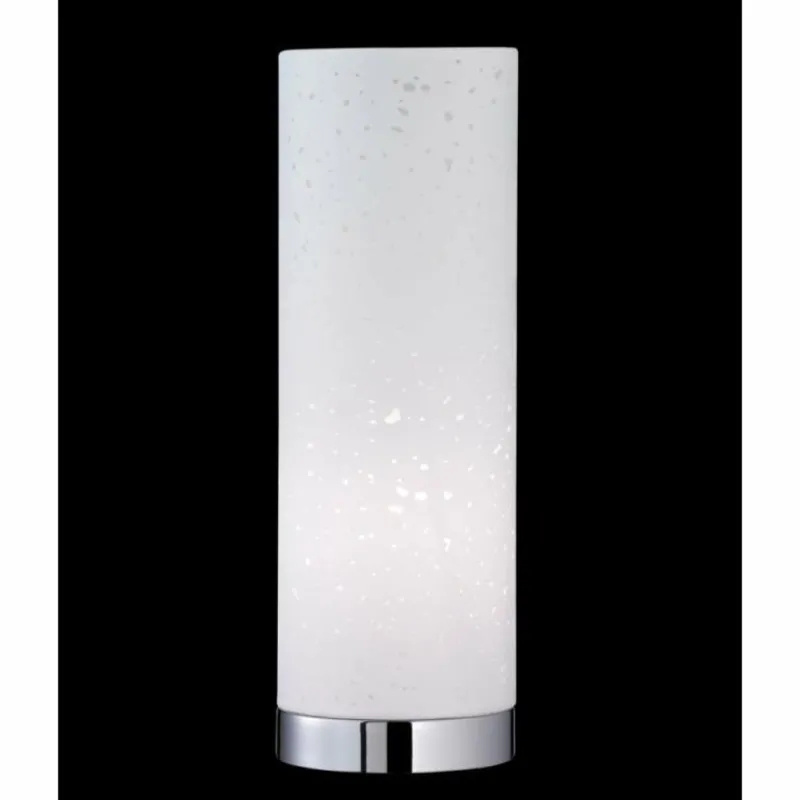 Lampes En Tissu-Luminaires Fischer & Honsel Lampe à poser Honsel Thor Chrome, 1 lumière