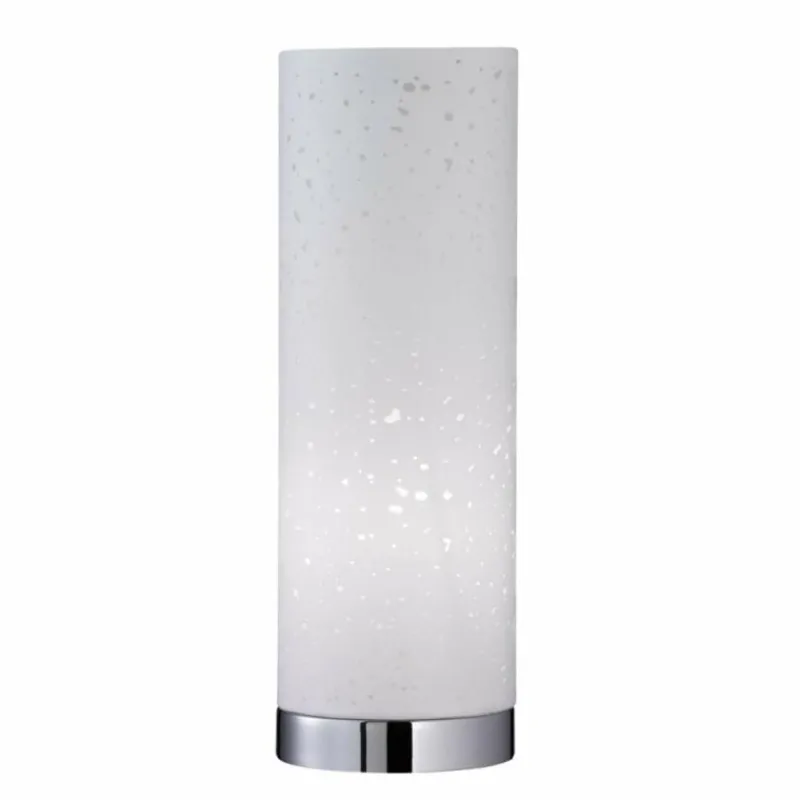 Lampes En Tissu-Luminaires Fischer & Honsel Lampe à poser Honsel Thor Chrome, 1 lumière