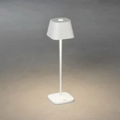 Luminaires Konstsmide Lampe à poser Konstsmide Capri LED Blanc, 1 lumière