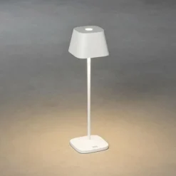 Luminaires Konstsmide Lampe à poser Konstsmide Capri LED Blanc, 1 lumière