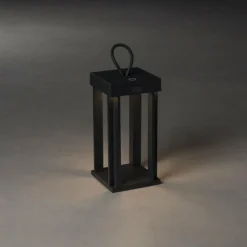 Luminaires Konstsmide Lampe à poser Konstsmide Cannes LED Noir, 5 lumières