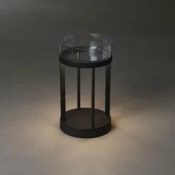 Luminaires Konstsmide Lampe à poser Konstsmide Chieti LED Noir, 1 lumière