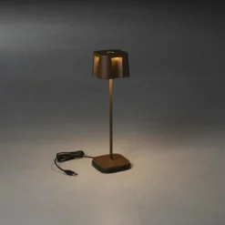 Luminaires Konstsmide Lampe à poser Konstsmide Nice LED Rouille, 5 lumières