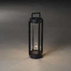 Luminaires Konstsmide Lampe à poser Konstsmide Otranto LED Noir, 1 lumière