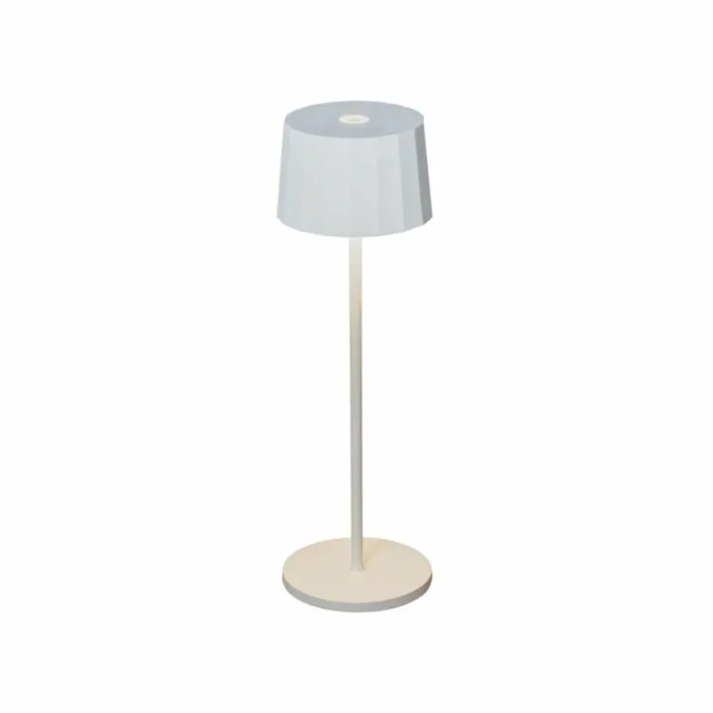 Luminaires Konstsmide Lampe à poser Konstsmide Positano LED Blanc, 1 lumière