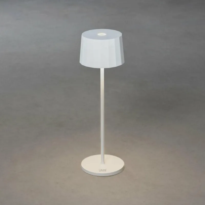 Luminaires Konstsmide Lampe à poser Konstsmide Positano LED Blanc, 1 lumière