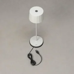 Luminaires Konstsmide Lampe à poser Konstsmide Positano LED Blanc, 1 lumière