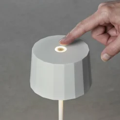 Luminaires Konstsmide Lampe à poser Konstsmide Positano LED Blanc, 1 lumière