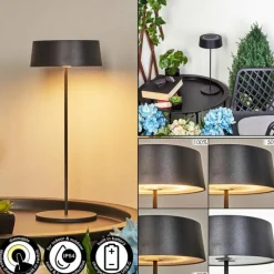 hofstein Lampe à poser Kouvi LED Noir, 1 lumière