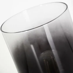 hofstein Lampe à poser Kuparuk Fumée, Noir, 1 lumière