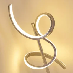 hofstein Lampe à poser Lavaca LED Argenté, 1 lumière