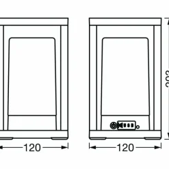 Luminaires Ledvance Lampe à poser LEDVANCE Smart+ Gris, 1 lumière