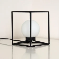 hofstein Lampe à poser Legano Noir, 1 lumière