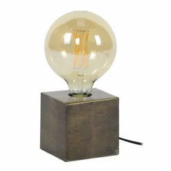 Lampes Vintages & Rétros-hofstein Lampe à poser LEMELE Bronze, 1 lumière