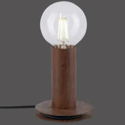 Lampes Industrielles-Luminaires Leuchten Direkt Lampe à poser Leuchten Direkt TURN ME Rouille, 1 lumière