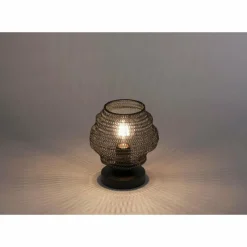 Lampes Vintages & Rétros-Luminaires Leuchten Direkt Lampe à poser Leuchten Direkt KOKON Noir, 1 lumière