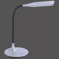 Luminaires Leuchten Direkt Lampe à poser Leuchten-Direkt RAFAEL LED Argenté, 1 lumière, Détecteur de mouvement* Éclairage Led