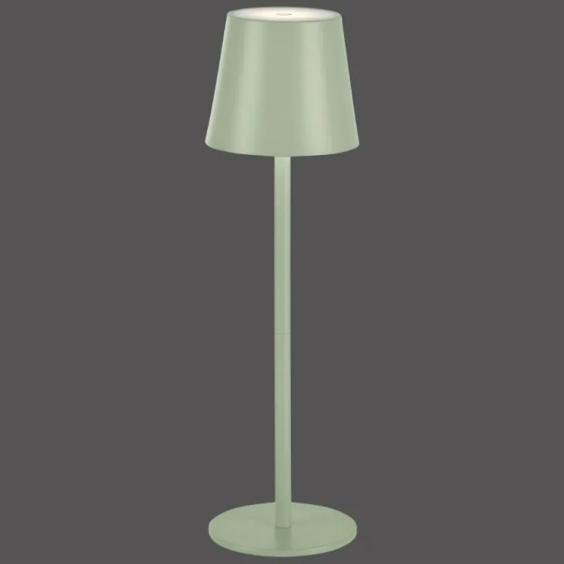 Luminaires Leuchten Direkt Lampe à poser Leuchten-Direkt EURIA LED Vert, 1 lumière