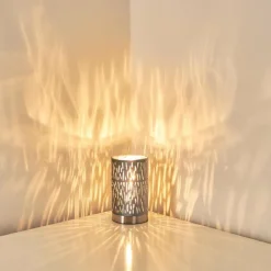 Lampes En Tissu-hofstein Lampe à poser Liared Gris, 1 lumière